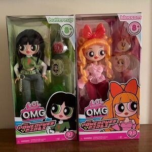 New LOL OMG Powerpuff Girls Dolls Lot